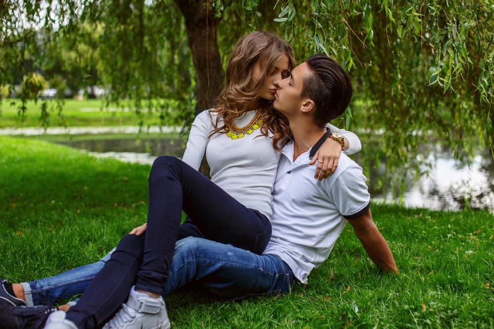 rencontre dans un parc