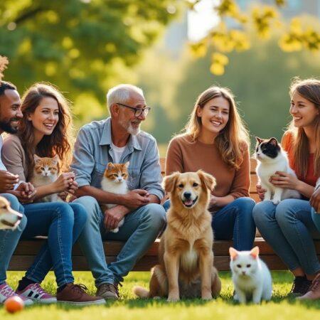 Animaux domestiques et rencontres : l’impact des compagnons à quatre pattes sur nos interactions sociales