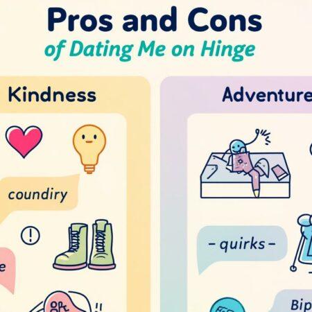 Avantages et inconvénients de sortir avec moi sur Hinge