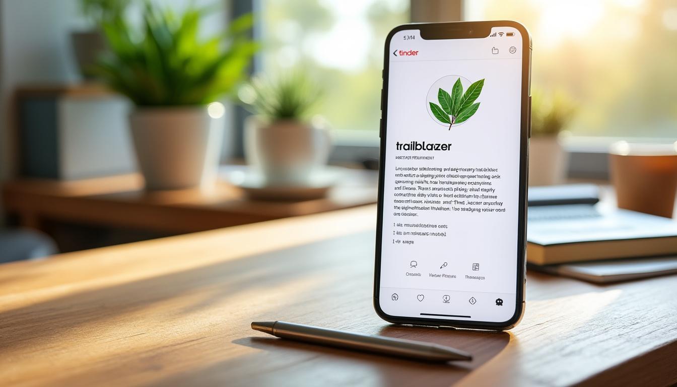 découvrez des idées bios tinder créatives et percutantes pour vous démarquer dans l'univers des rencontres. attirez l'attention avec des descriptions originales qui reflètent votre personnalité et vos passions.