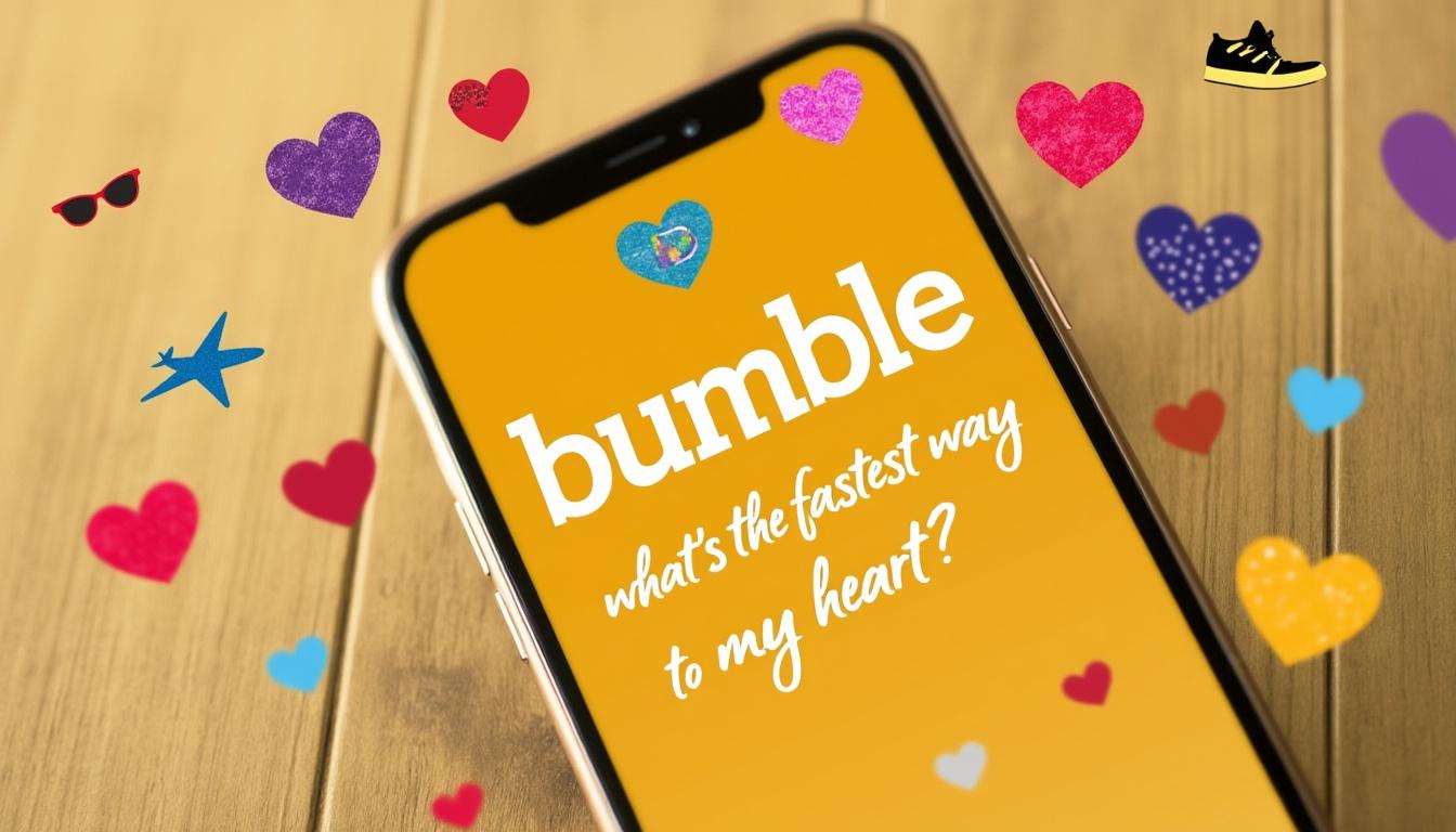 découvrez comment trouver rapidement l'amour sur bumble avec 'le chemin le plus rapide vers mon cœur'. apprenez des astuces et des conseils pour créer des rencontres significatives et sincères sur cette plateforme de dating.