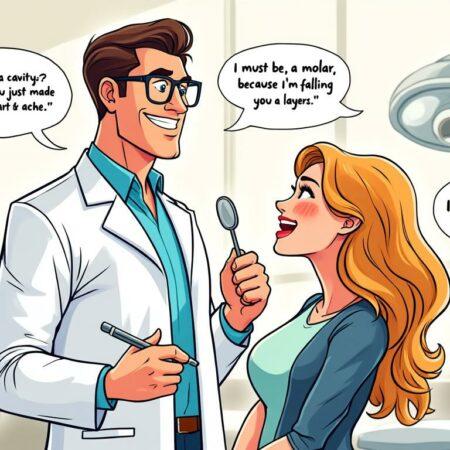 Les meilleures phrases de drague chez le dentiste