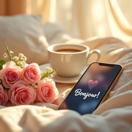 Les messages bonjour SMS pour lui faire plaisir