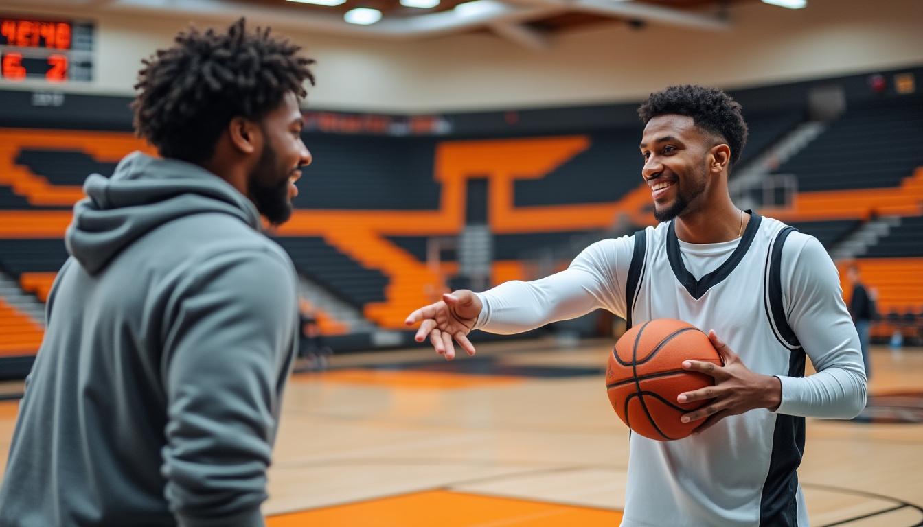 découvrez des phrases de drague charismatiques spécialement conçues pour séduire sur le terrain de basketball. que vous soyez joueur ou spectateur, ces astuces vous aideront à attirer l'attention et à créer des connexions authentiques tout en profitant de votre passion pour le sport.