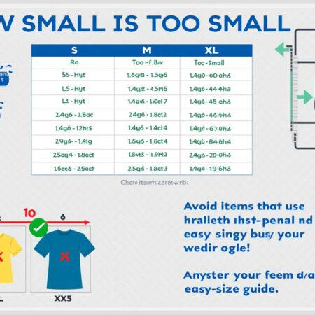 Quelle taille est trop petite : guide pratique pour choisir la bonne taille