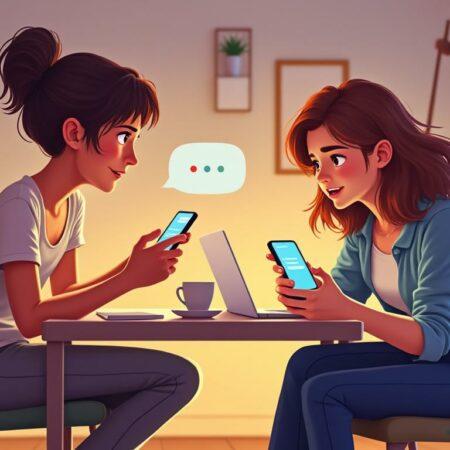 Qui envoie le premier message dans une conversation ?