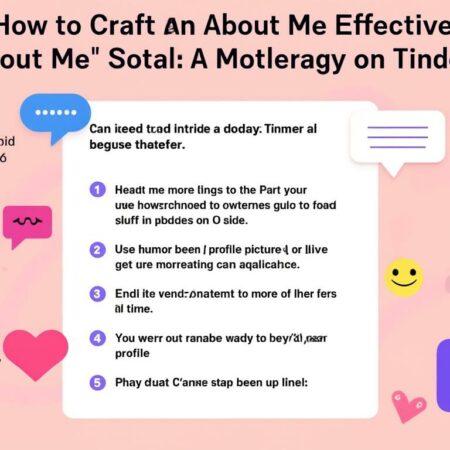 Tout ce que vous devez savoir sur la section ‘À propos de moi’ sur Tinder