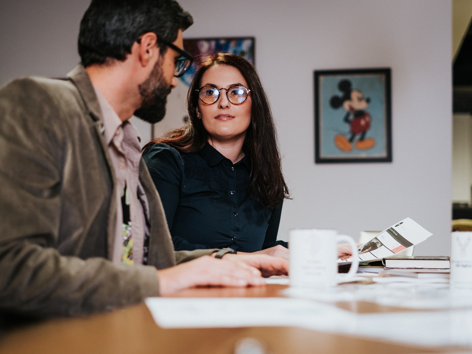 amour au bureau entre collègue